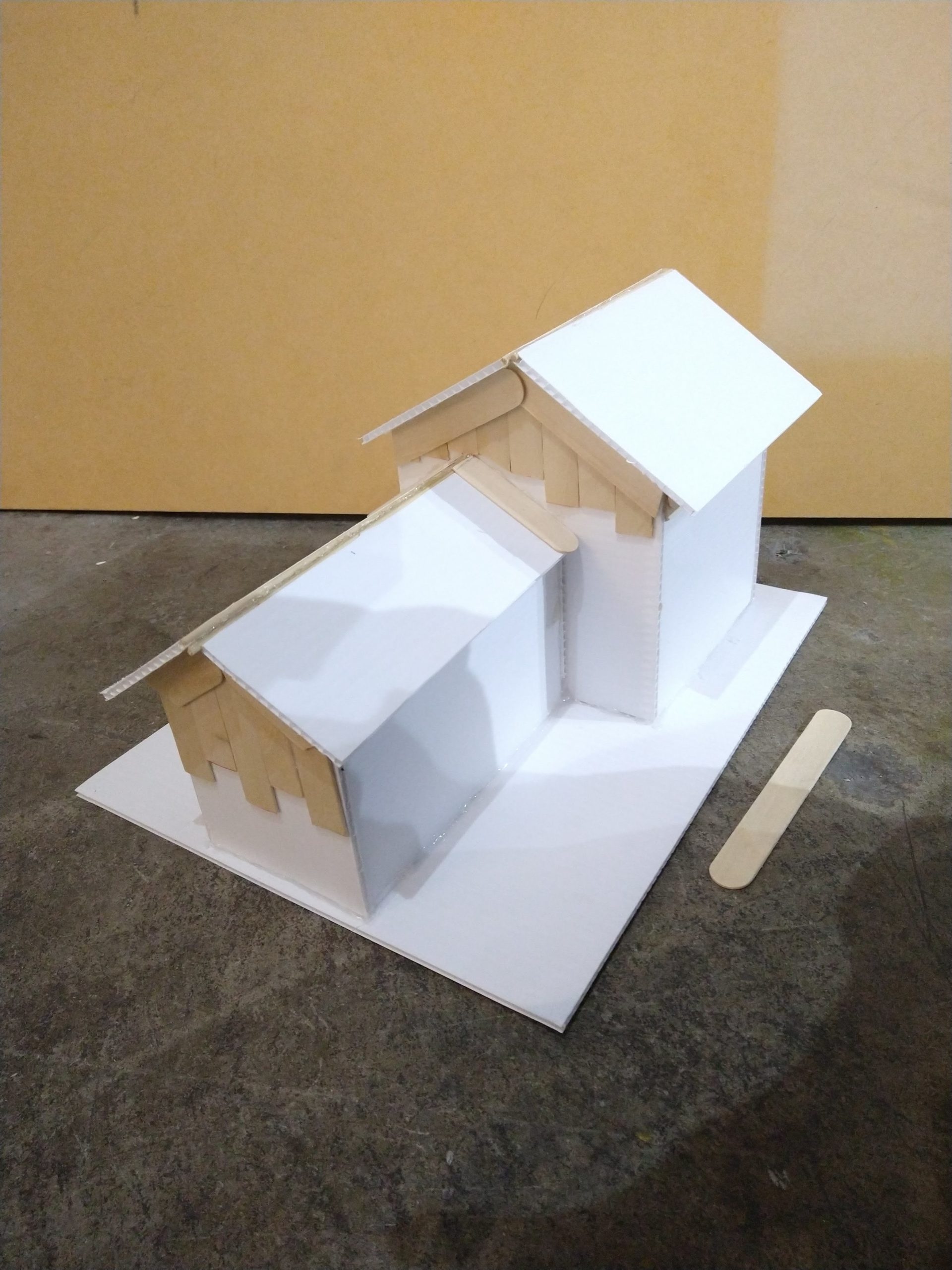 handmade model house